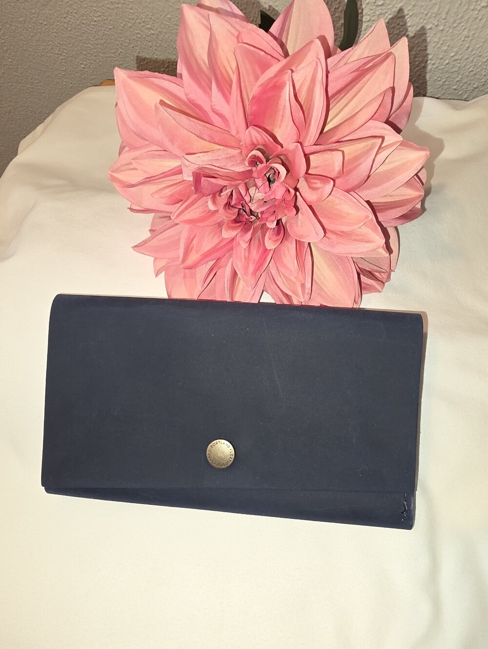 Portland Leather Blue Rancher Wallet